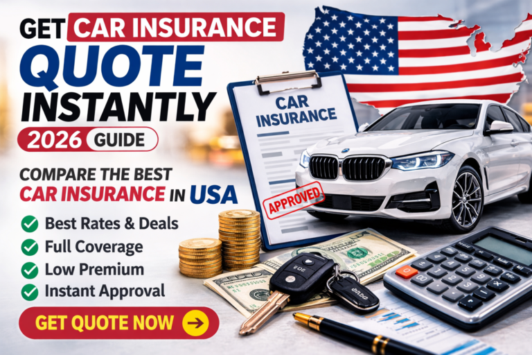 Get an instant car insurance quote USA and secure full coverage or liability online today. Compare 2026 rates from top auto insurance companies for same-day coverage, affordable premiums, and the best auto insurance deals tailored to your driving needs.
